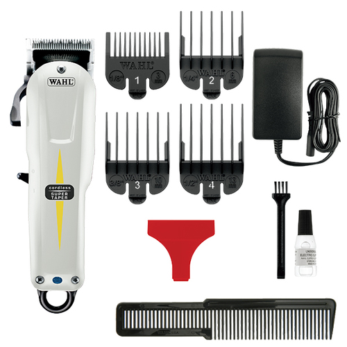 מכונת תספורת מקצועית אלחוטית נטענת WAHL דגם H08591-2316 CORDLESS SUPER TAPER