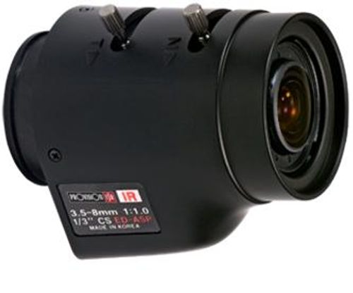עדשה למצלמת גוף US0358AI Vary Focal 3.5~8mm
