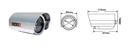 מצלמת אינפרא אדום PROVISION I1-328CP06