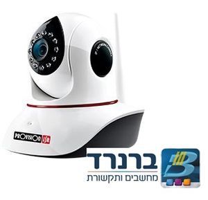 מצלמת אבטחה רשת אלחוטית Plug&View עם לדים אינפרא אדום ממונעת PROVISION PT838 PT-838 2MP