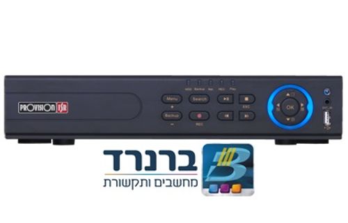 מערכת הקלטה ל-18 מצלמות PROVISION SA-16200AHD-1