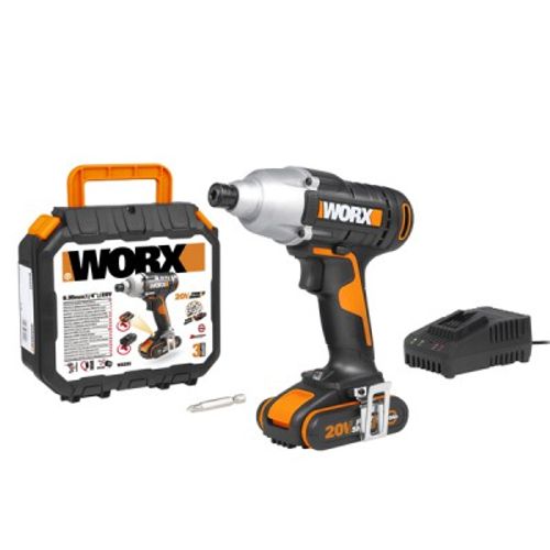 מברגת אימפקט 20V סוללה אחת WORKS WX291