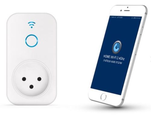 שקע חכם נייד הום טק HOME TECH HW-SP-W 16A