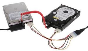 ממיר USB ל- IDE, SATA