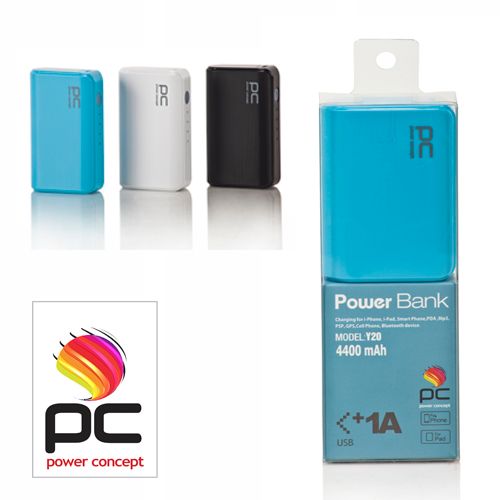 מטען נייד אוניברסלי לטלפונים ניידים Power bank מתאים לאייפון וגלקסי  4400mAh מבית PC