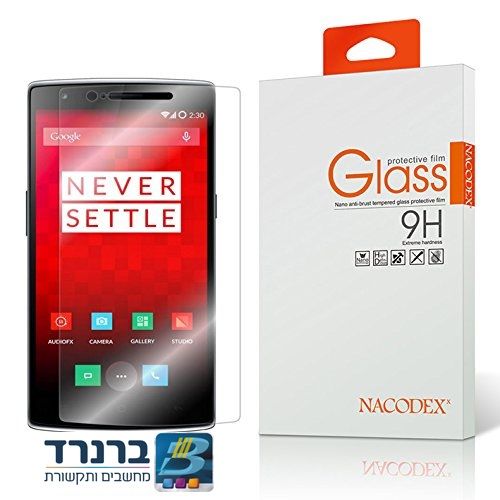 מגן מסך זכוכית מחוסמת ל- ONE PLUS ONE מבית Rhino בחוזק H9 בטכנולוגיה יפנית