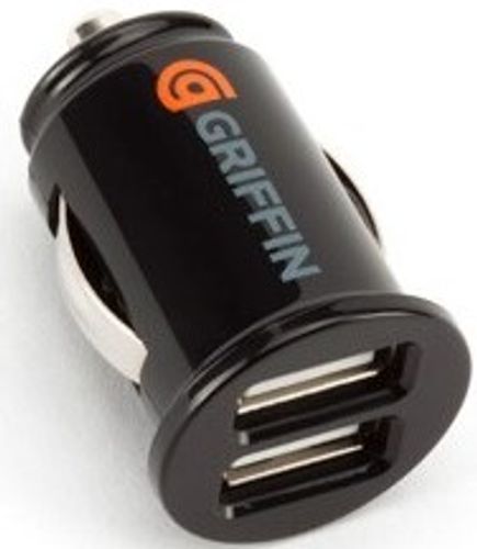 מטען USB מהיר לרכב 2A איכותי מאוד מבית גריפין Griffin ובאישור אפל העולמית!