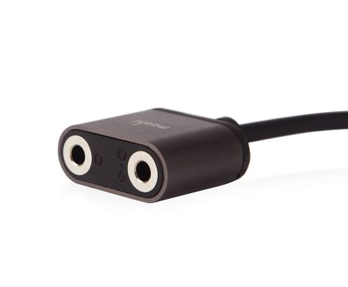 מתאם / מפצל לאוזניות PL 3.5 של חברת MOSHI