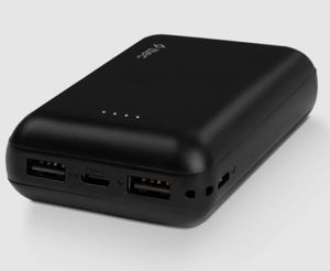 מטען נייד עם חיבור USB-C ושני חיבורי USB-A בנפח 10K דגם 2BB187S