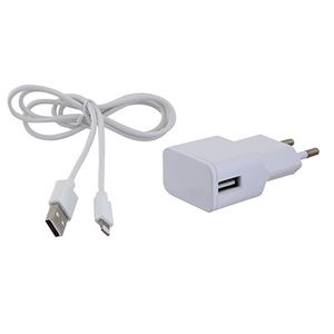 מטען קיר USB 2A+כבל IPHONE לבן GPLUS GPL-USB201/IPHONE