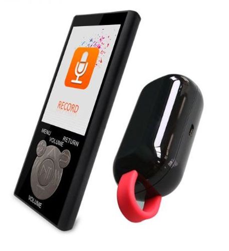 נגן MP3 עם רדיו FM ואוזניות TWS AC-241FM KIT