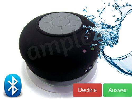 רמקול אלחוטי עמיד מים Bluetooth לאמבטיה / מקלחת