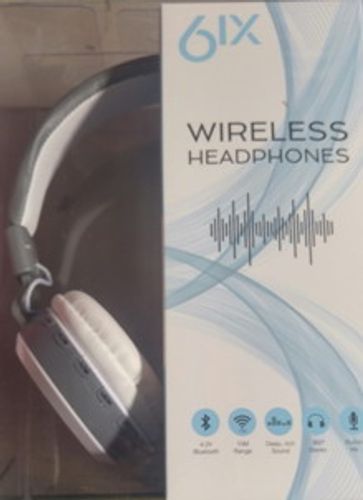 אוזניות בלוטוס כולל רדיו FM וכרטיס זיכרון דגם : 05 – SIX 40334