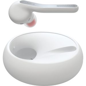 אוזנית בלוטוס איכותית קלת משקל ומעוצבת Jabra Eclipse צבע לבן