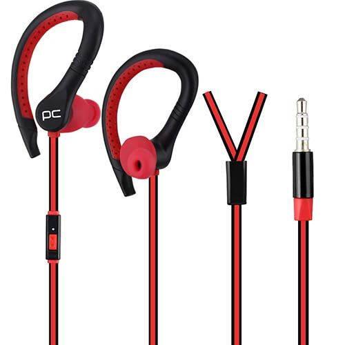 אוזניות ספורט ארגונומיות נגד זיעה עם תפס גמיש ועבה ACQS1081