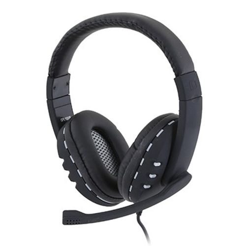 אוזניות+מיקרופון חיבור USB למחשב GPLUS GPL1000B