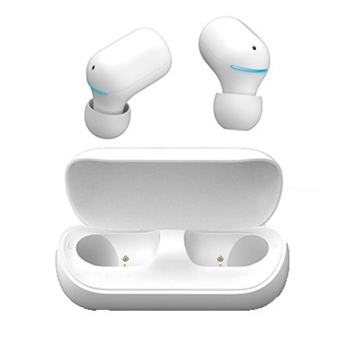 אוזניות אלחוטיות אוזניה TWS BT +נרתיק טעינה לבן GPLUS BT-P1000