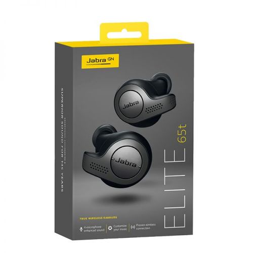 אוזניות True Wireless למוזיקה ושיחות  Jabra Elite 65t