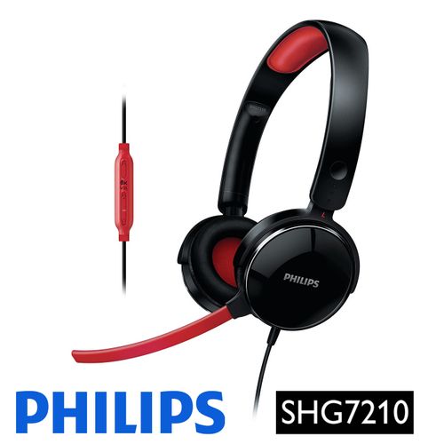 אוזניות מולטימדיה למשחקי מחשב – אוזניות גיימינג Philips SHG7210/10
