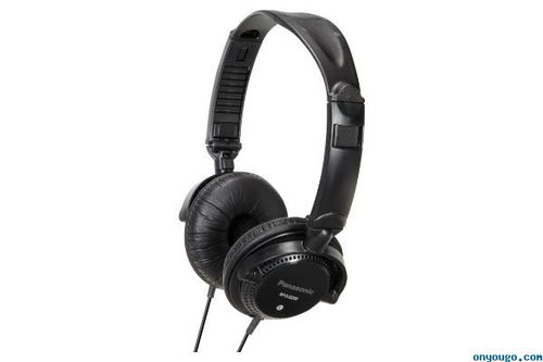 אוזניות מיקצועיות Panasonic  RP-DJS200 - צבע שחור