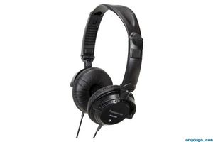 אוזניות מיקצועיות Panasonic  RP-DJS200 - צבע שחור