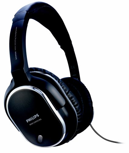 אוזניות עם מסנן רעשים אקטיבי PHILIPS SHN-9500