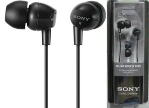 אוזניות סוני Sony MDR-EX10LP צבע שחור