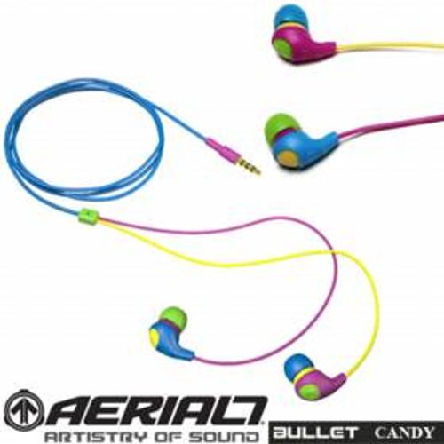 אוזניות סיליקון דגם : BULLET CANDY