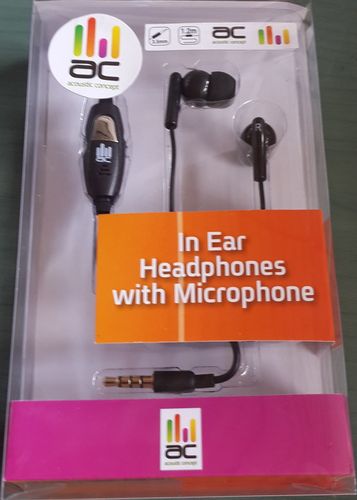 אוזניות In Ear עם מיקרופון דגם :HAC-2000