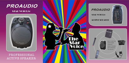 בידורית ניידת PROAUIO  דגם : STAR VOICE 24
