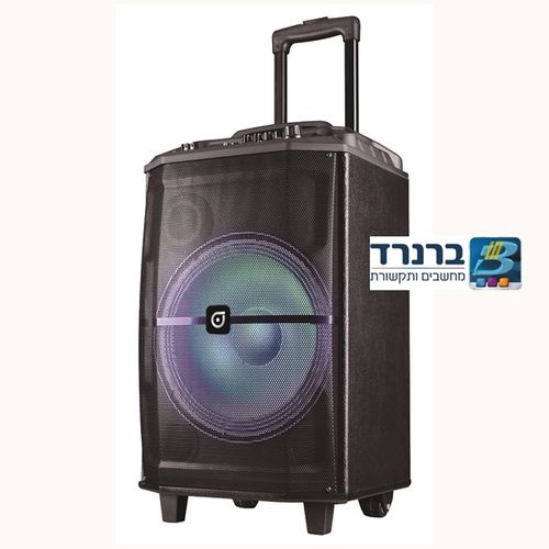 בידורית קריוקי עם  2 מיקרופונים אלחוטיים ושלט Acoustic Concept AC-H12L