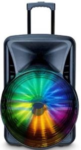 בידורית רמקול קריוקי 15" מוגבר חכם INNOVA KR-315