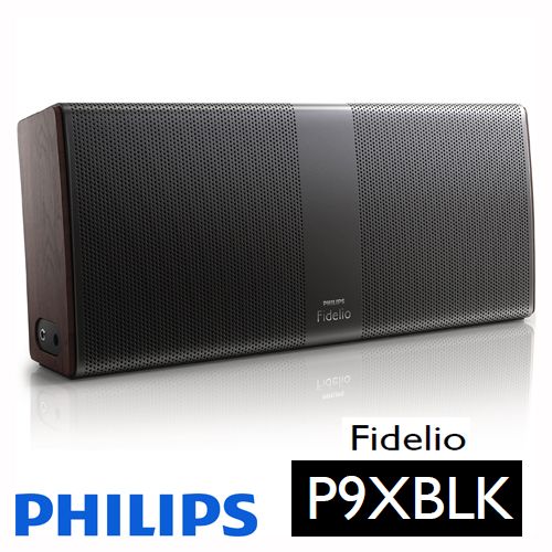 רמקול אלחוטי 20W עם דיבורית Philips Fidelio P9XBLK