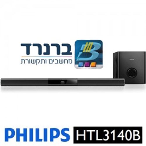 מקרן קול סאונד בר עם Bluetooth וסאבוופר אלחוטי Philips HTL3140B