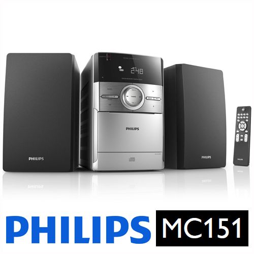 מערכת מיקרו סאונד קלאסית Philips MC151