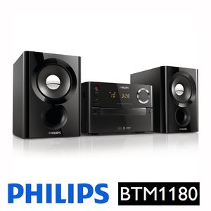מערכת מיקרו עם CD וחיבור Bluetooth 20W דגם Philips BTM1180