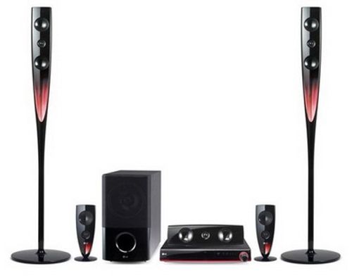 מערכת קולנוע ביתי כוללת רסיבר ו-DVD ביחידה אחת LG HT964PZ VENUS