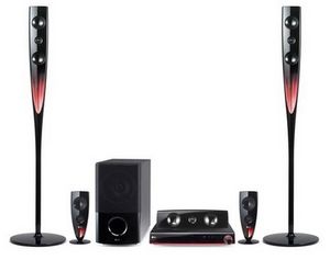 מערכת קולנוע ביתי כוללת רסיבר ו-DVD ביחידה אחת LG HT964PZ VENUS