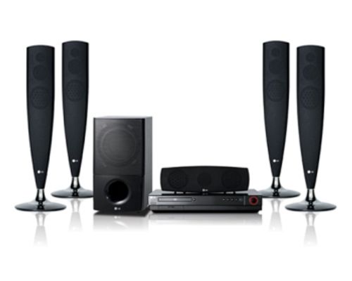 מערכת קולנוע ביתי כוללת רסיבר ו- DVD  ביחידה אחת LG HT554TM