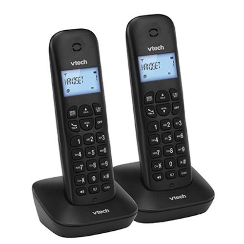 טלפון דק כפול שחור Vtech דגם DELTA SLB-2310TW