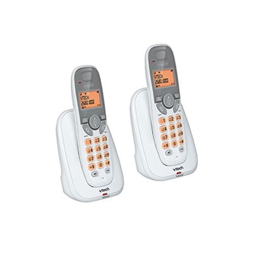 טלפון דק כפול בעברית מלאה ויטק  VTECH SLB-FS6414TW