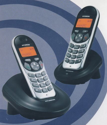 טלפון אלחוטי HYUNDAI HDTL30 TWIN