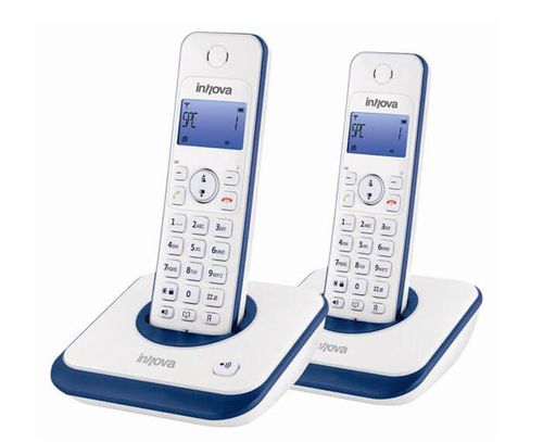 טלפון 2 שלוחות אלחוטי דיגיטאלי Innova DECT AG2000