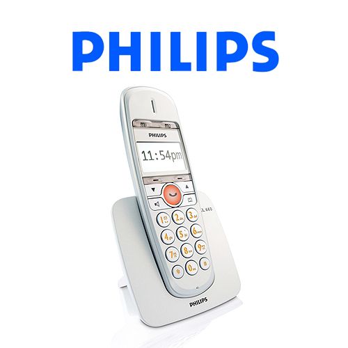 טלפון אלחוטי פיליפס PHILIPS XL-660