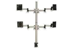 זרוע שולחנית לארבעה מסכי PARM-6034 LCD