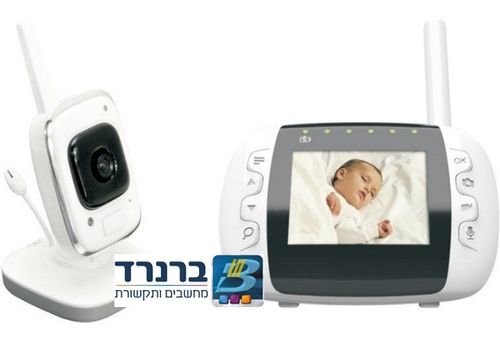 בייבי מוניטור אלחוטי עם מצלמה ומנגינות דגם KD 8220KA