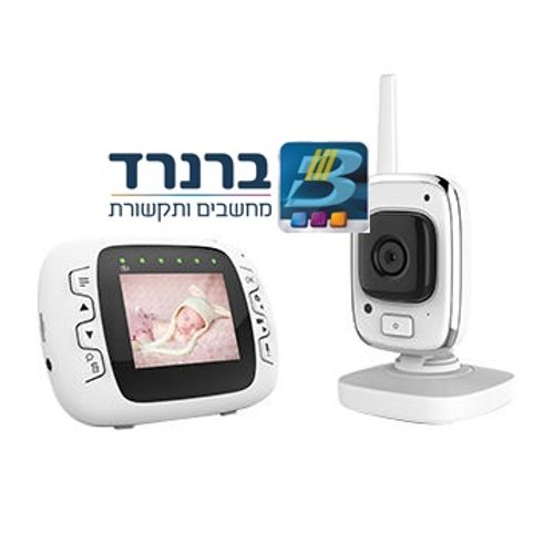 בייבי מוניטור אלחוטי עם מצלמה ומנגינות דגם KD 8220KA