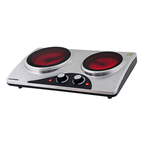 כירה כפולה קרמית חשמלית יונדאי HYUNDAI HAP-302-C6S