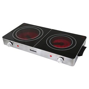 כיריים חשמליות כפולות קרמיות 3000W  סמיקום SEMICOM HAP-102-C6S