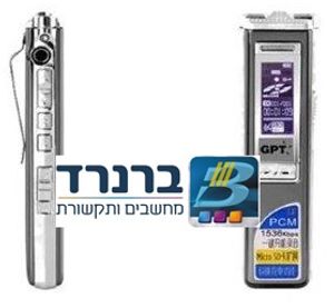 מכשיר טייפ מנהלים הקלטה אישי דיגיטלי קומפקטי במיוחד  GPT 8G M30